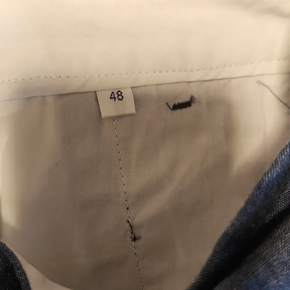 GANT RUGGER pleated front cotton shorts sz 34 waist